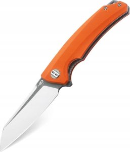 Bestech Knives Nóż składany Bestech Texel Orange G10, Grey Titanized / Satin D2 (BG21D-2) 1