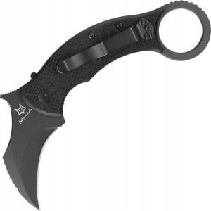 Fox Nóż FOX Tribal K Karambit Black G10 FX-802 1