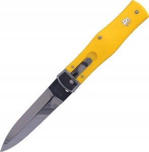 Mikov Nóż sprężynowy Mikov Predator ABS, Klips (241-NH-1/N YELLOW) 1