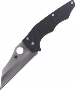 Spyderco Nóż składany Spyderco YoJumbo G-10 Black Plain (C253GP) 1