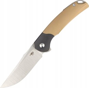 Bestech Knives Nóż składany Bestech Supernova Gold Titanium/Black Zirconium, Satin M390 (BT2111C) 1