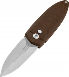 Bestech Knives Nóż składany Bestech Ququ Brown G10, Satin 14C28N by Gogo (BG57A-3) 1