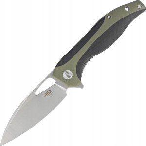 Bestech Knives Nóż składany Bestech Komodo Black/Green G10, Stonewashed/Satin D2 (BG26A) 1