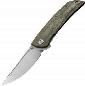 Bestech Knives Nóż składany Bestech Swift Green Micarta, Satin D2 (BG30A-1) 1