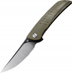 Bestech Knives Nóż składany Bestech Swift Green Micarta, Satin/Black D2 (BG30A-2) 1