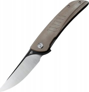 Bestech Knives Nóż składany Bestech Swift Beige Micarta, Satin/Black D2 (BG30C-2) 1