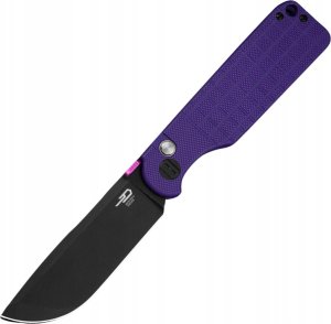 Bestech Knives Nóż składany Bestech Glok Purple G10, Black Stonewashed 14C28N by Keanu Alfaro (BG55D) 1