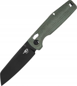 Bestech Knives Nóż składany Bestech Slasher Green Micarta, Black Stonewashed D2 (BG56B-2) 1