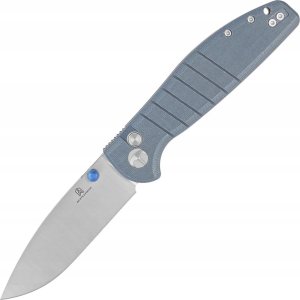 Bestech Knives Nóż składany Bestechman Goodboy Blue G10, Satin D2 by Keanu Alfaro (BMK04I) 1