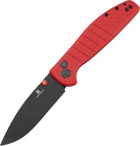 Bestech Knives Nóż składany Bestechman Goodboy Red G10, Black PVD D2 by Keanu Alfaro (BMK04L) 1