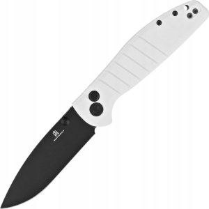 Bestech Knives Nóż składany Bestechman Goodboy White G10, Black PVD D2 by Keanu Alfaro (BMK04J) 1