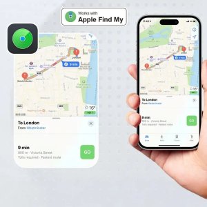 MiLi kłódka TSA czarna z lokalizatorem MiLock 5