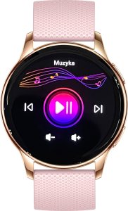 Smartwatch Wenom SMARTWATCH ZEGAREK DAMSKI ELEGANCKI ROZMOWY CIŚNIENIE MENU PL AMOLED 3