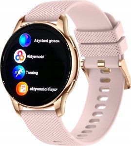 Smartwatch Wenom SMARTWATCH ZEGAREK DAMSKI ELEGANCKI ROZMOWY CIŚNIENIE MENU PL AMOLED 5
