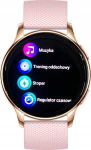 Smartwatch Wenom SMARTWATCH ZEGAREK DAMSKI ELEGANCKI ROZMOWY CIŚNIENIE MENU PL AMOLED 9