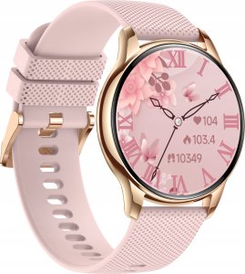 Smartwatch Wenom SMARTWATCH ZEGAREK DAMSKI ELEGANCKI ROZMOWY CIŚNIENIE MENU PL AMOLED 10