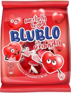 Blublo Żelki serduszka 80 g 1