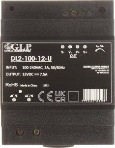 GLP ZASILACZ IMPULSOWY DL2-100-12-U 4