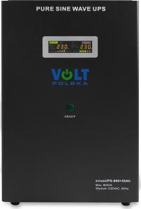 UPS Volt Zasilacz awaryjny SINUS UPS 800 + 55Ah (500/800W) 2
