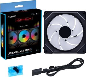 Wentylator Lian Li UNI FAN SL-INF 140 RGB Reverse Blade (UF-RSLIN140-1B) 8