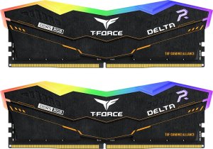 Pamięć TeamGroup T-Force Delta TUF Gaming Alliance RGB, DDR5, 32 GB, 5600MHz, CL36 (FF5D532G5600HC36BDC01) 1