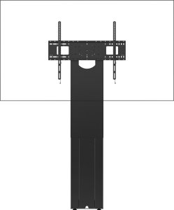 Vision VISION Manuell hohenverstellbare Bildschirm-Standhalterung - 30 JAHRE GARANTIE - hochbelastbar - Geeignet fur Bildschirme bis 100 Zoll mit VESA-Grossen bis zu 800 x 600 - an der Wand zu befestigen, tragt die Last auf den Boden ab - Nutzlast 95 kg 4