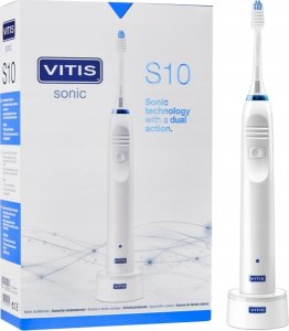 Szczoteczka Vitis Sonic S10 Biała 2