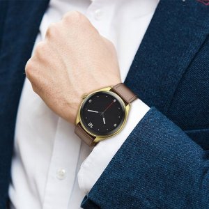 Smartwatch Hoco HOCO smartwatch z funkcją rozmowy AMOLED Y22 złoty szampański 5
