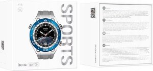 Smartwatch Hoco HOCO smartwatch z funkcją rozmowy Y16 srebrny 4