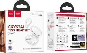 Słuchawki Hoco HOCO słuchawki bezprzewodowe bluetooth TWS EQ3 białe 4