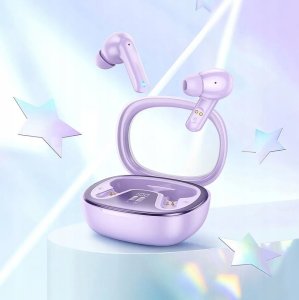 Słuchawki Hoco HOCO słuchawki bezprzewodowe bluetooth TWS EQ6 fioletowe 3