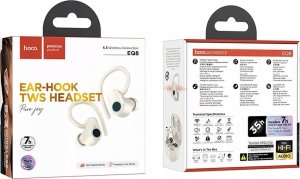 Słuchawki Hoco HOCO słuchawki bezprzewodowe bluetooth TWS EQ8 białe 6