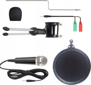 Mikrofon Vega TRUSTY ZESTAW MIKROFON STATYW> 4