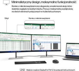Monitor HP Series 7 Pro 724PF (8X530E9) 12