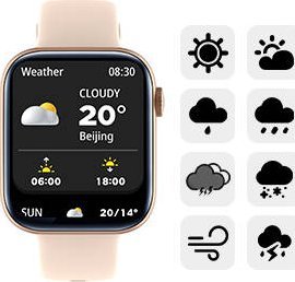 Smartwatch Active Band SMARTWATCH SMARTBAND ZEGAREK DOTYK PRO TĘTNO PULSOKSYMETR CIŚNIENIE CZARNY P43 8