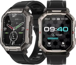 Smartwatch Active Band SMARTWATCH TĘTNO CIŚNIENIE PULSOKSYMETR SEN TREKKING WODOODPORNY SPORT CZARNY NX3 1