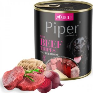 Piper Karma mokra dla psa PIPER Żołądki wołowe i burak 800 g 2