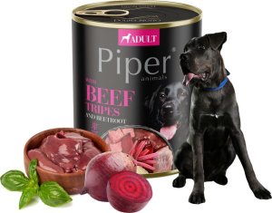 Piper Karma mokra dla psa PIPER Żołądki wołowe i burak 800 g 6