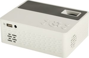 Projektor Projektor rzutnik przenośny LED TFT LCD 16:9 1920x1080 USB 20W biały 4