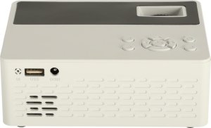Projektor Projektor rzutnik przenośny LED TFT LCD 16:9 1920x1080 USB 20W biały 5