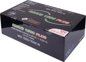 Przetwornica Volt Przetwornica napięcia SINUS PLUS 1500 12/230V (1000/1500W) + PILOT 7