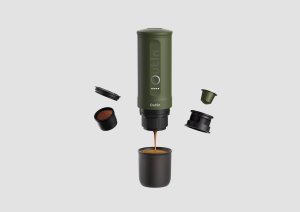Przenośny ekspres do kawy Outin Nano (OTEM-01-FG) 100 W zielony 2