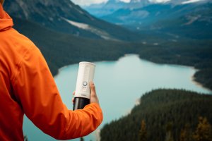 Przenośny ekspres do kawy Outin Nano (OTEM-01-PW) 100 W biały 7