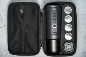 Przenośny ekspres do kawy Outin Nano (OTEM-01-SG) 100 W szary 5