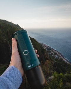 Przenośny ekspres do kawy Outin Nano (OTEM-01-Teal) 100 W niebieski 6