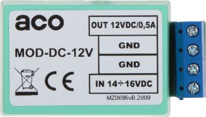 Przetwornica ACO PRZETWORNICA ZASILANIA MOD-DC-12V ACO 1