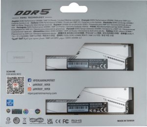 Pamięć Patriot Viper Xtreme 5 RGB MPower, DDR5, 32 GB, 8000MHz, CL38 (PVXR532G80C38KM) 7