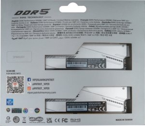 Pamięć Patriot Viper Xtreme 5 RGB MPower, DDR5, 48 GB, 8000MHz, CL38 (PVXR548G80C38KM) 7