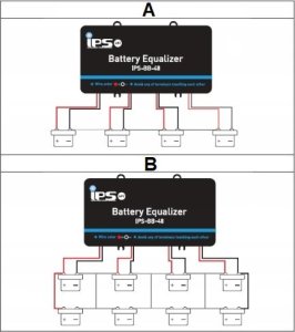 IPS BALANSER NAPIĘCIA AKUMULATORÓW IPS-BB-48 3