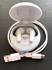 Słuchawki LG TONE Free DT90Q, headphones (white, Bluetooth, USB-C, Dolby Atmos) 2